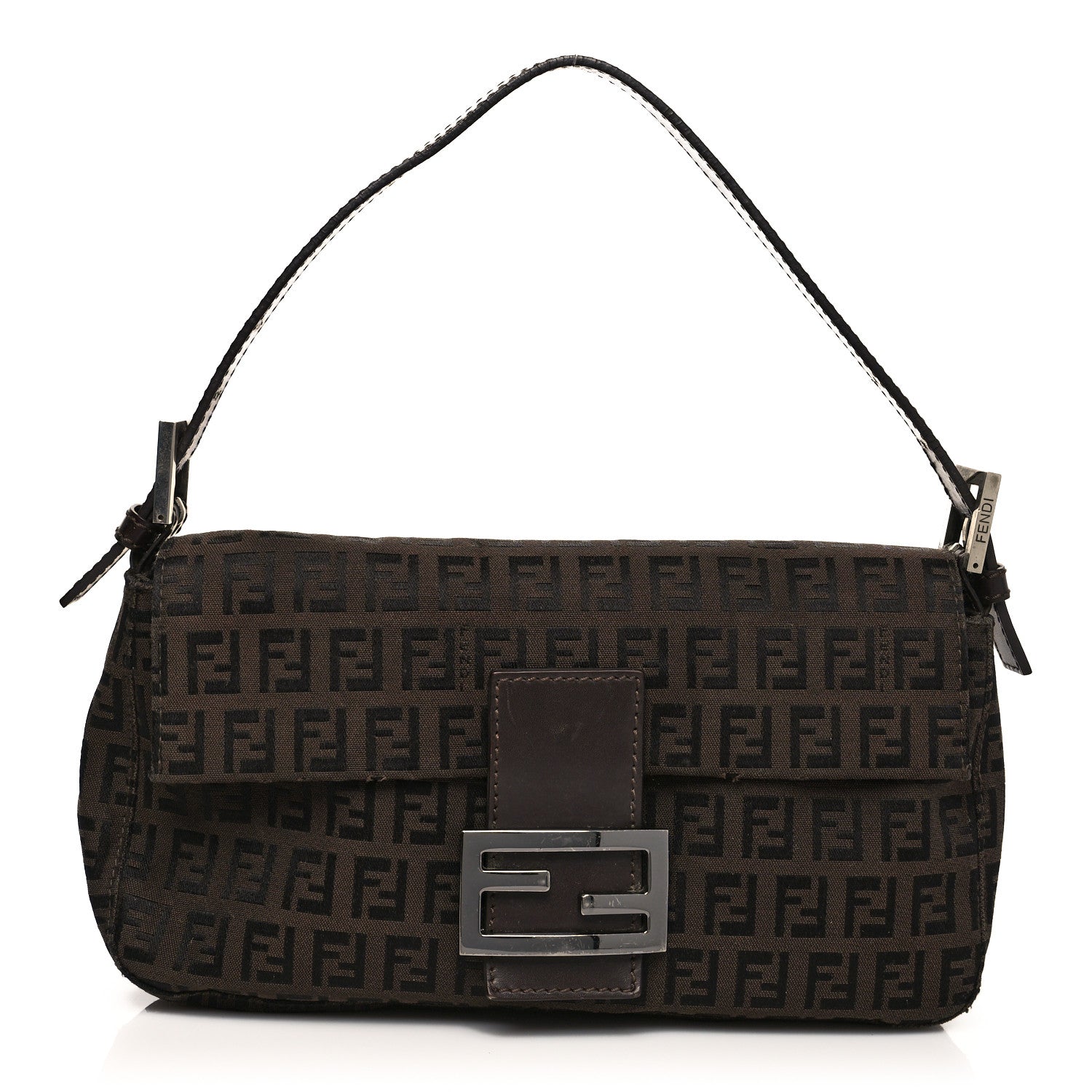 Fendi Zucchino Baguette Tobacco 1 of 12