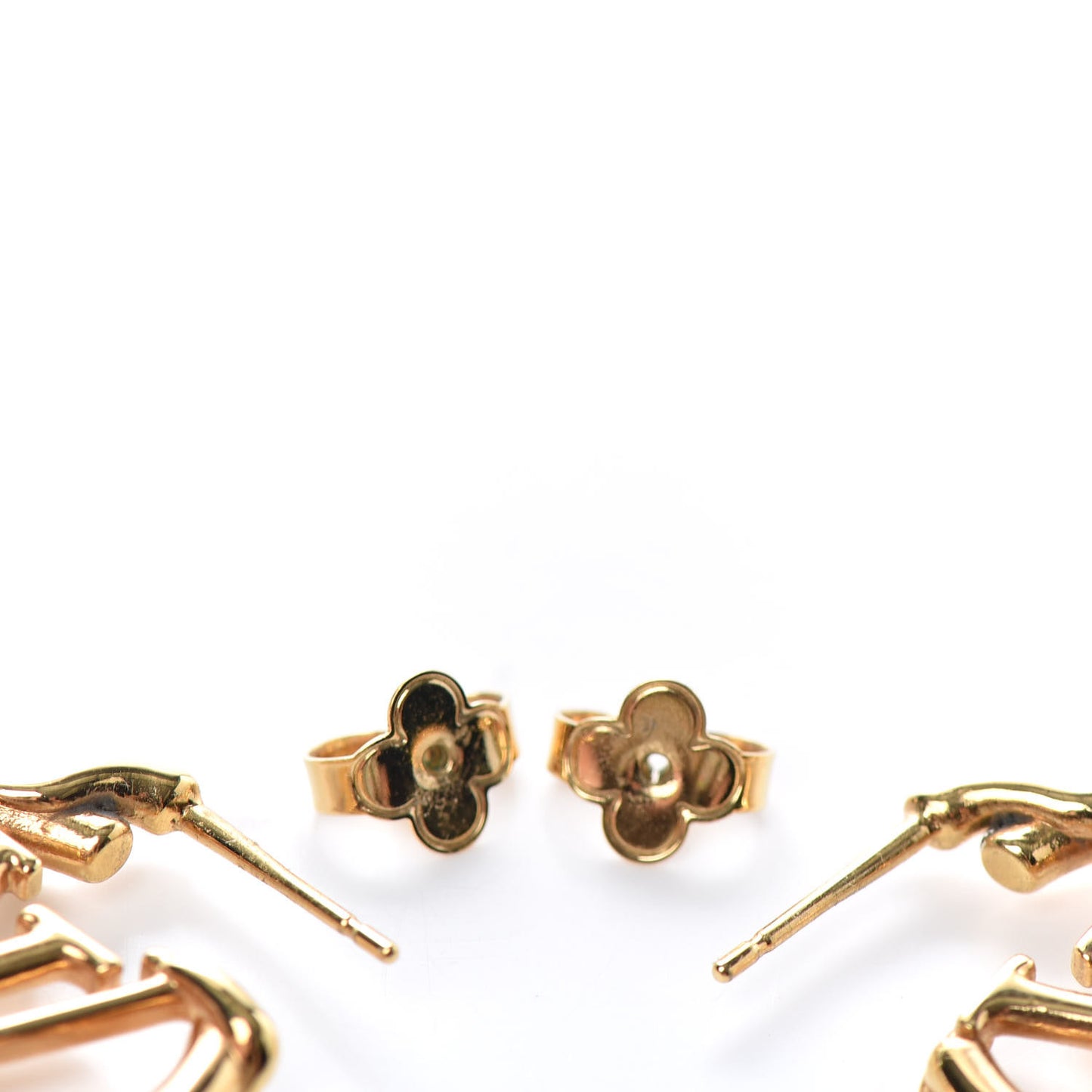 Garden Louise Hoop Earrings Gold