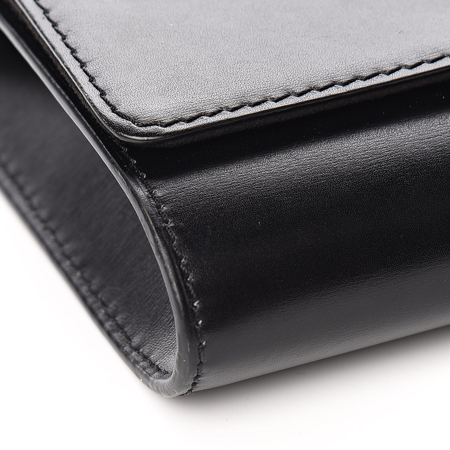 Calfskin Chain Louise MM Black