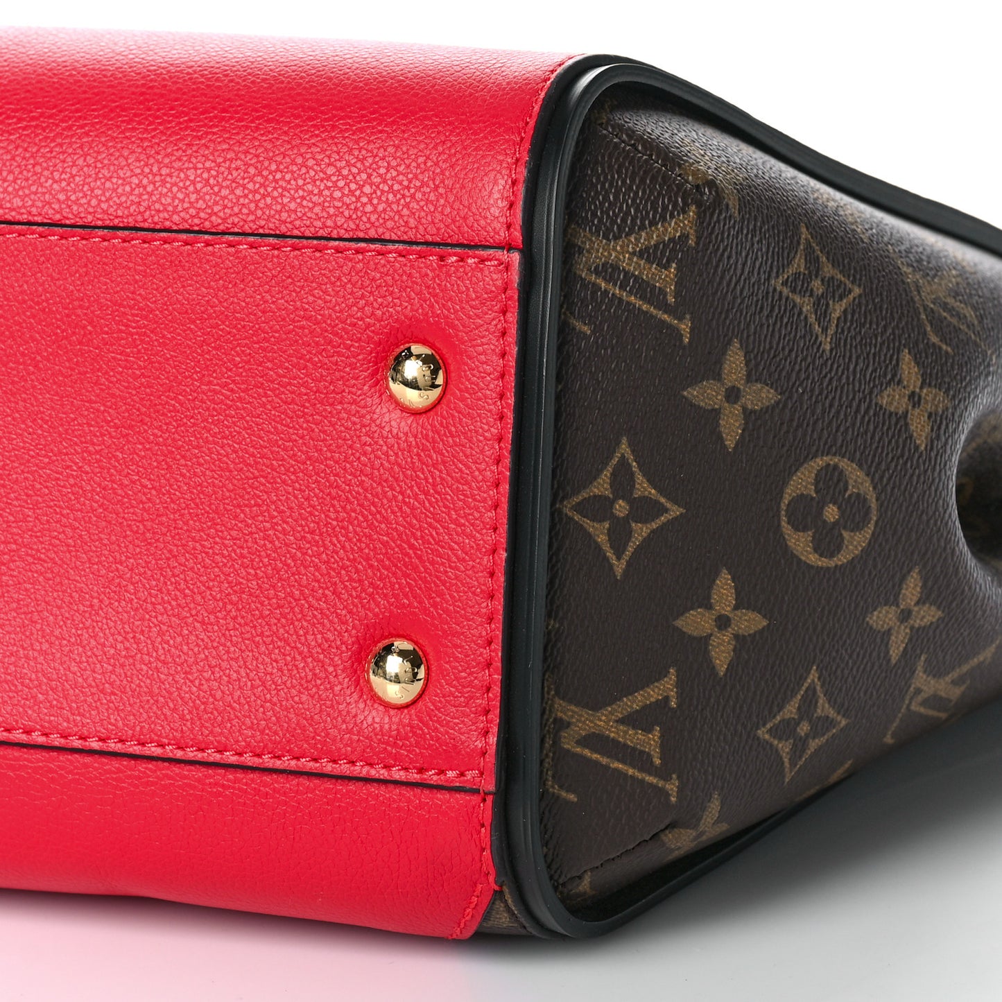 Calfskin Monogram Kimono Tote Cherry