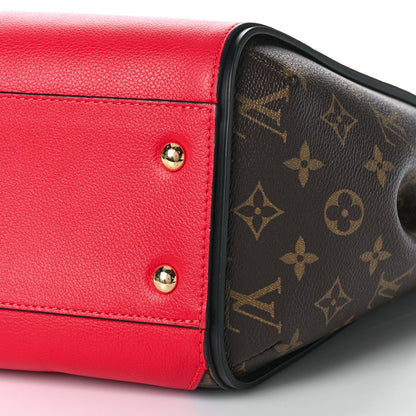 Louis Vuitton Calfskin Monogram Kimono Tote Cherry 8 of 9