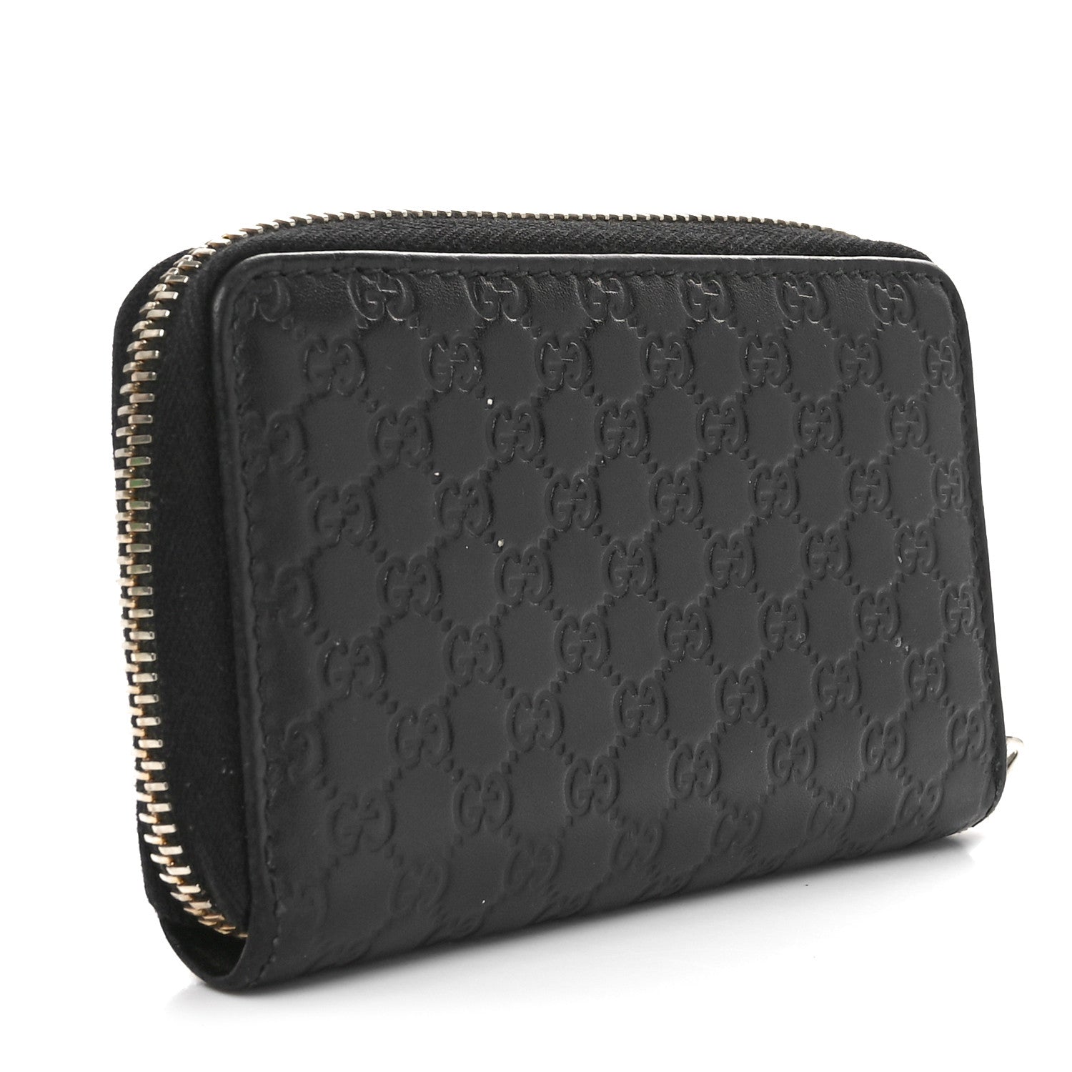 Gucci Microguccissima Zip Around Card Case Black 3 of 10