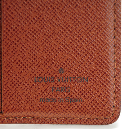Louis Vuitton Monogram Billfold Wallet 6 Credit Card Slots 6 of 7