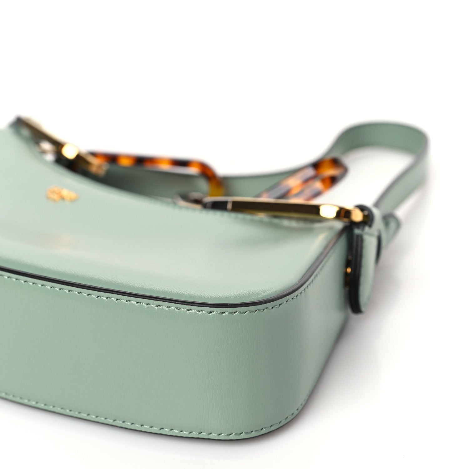 Fendi Vitello Palmellato Fendi O'Lock Swing Menta 10 of 10
