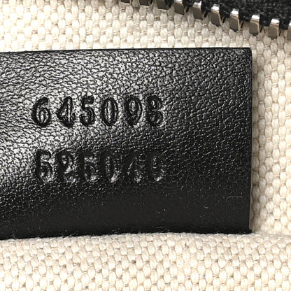 Gucci Calfskin GG Tennis Embossed Pocket Belt Bag Black 7 of 10