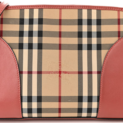 Burberry Horseferry Check Small Chichester Crossbody Clutch Bag Parade Red 7 of 16