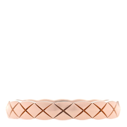 Chanel 18K Beige Gold Mini Coco Crush Ring 52 6 1 of 6