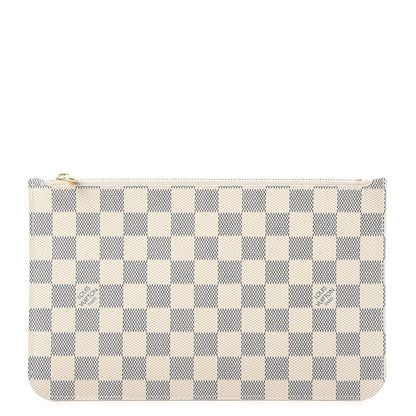 Louis Vuitton Damier Azur Neverfull MM GM Pochette 1 of 10