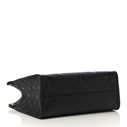 Louis Vuitton Empreinte Monogram Giant Onthego PM Black 4 of 11