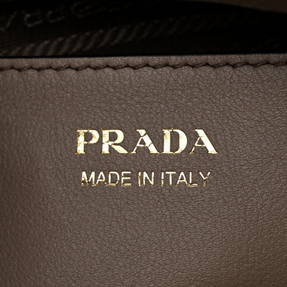 Prada Soft Calfskin Darling Shoulder Bag Argilla 6 of 9