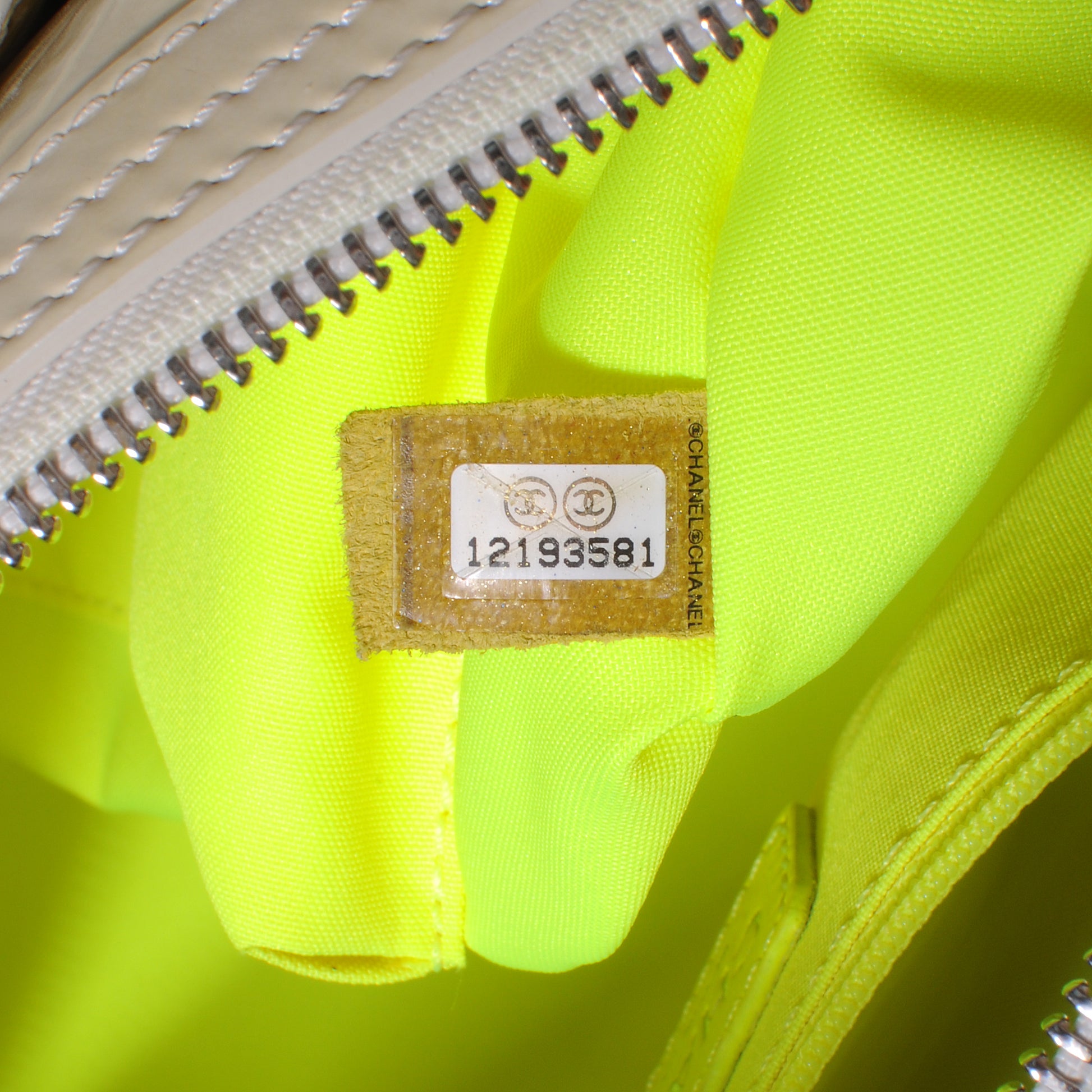 Chanel Patent Day Glo Flap Bag 7 of 8