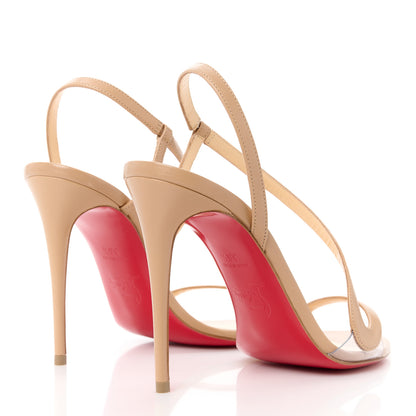 Christian Louboutin Nappa Rosalie 100 Sandals 36.5 Blush 4 of 10