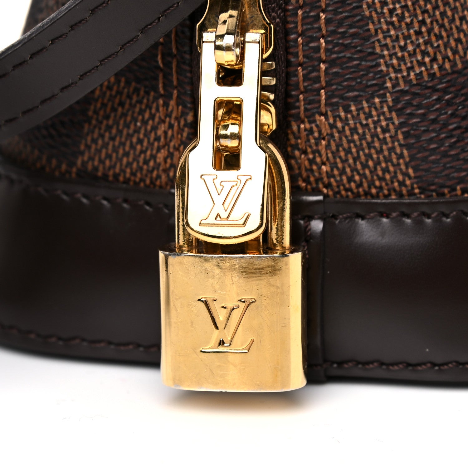 Louis Vuitton Damier Ebene Alma BB 10 of 10
