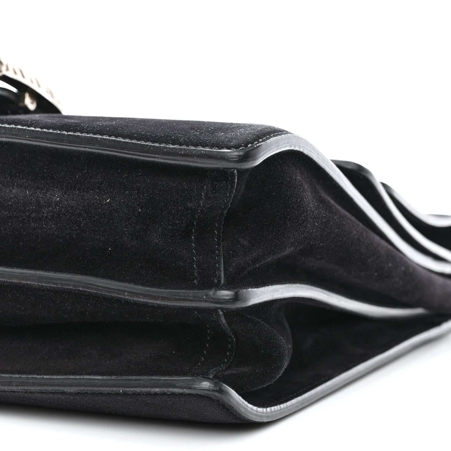 Gucci Suede Medium Dionysus Messenger Bag Black 10 of 12