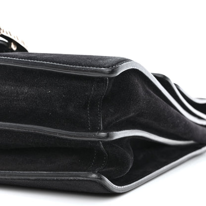 Gucci Suede Medium Dionysus Messenger Bag Black 10 of 12