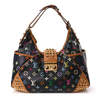 Louis Vuitton Monogram Multicolor Chrissie Black 1 of 12