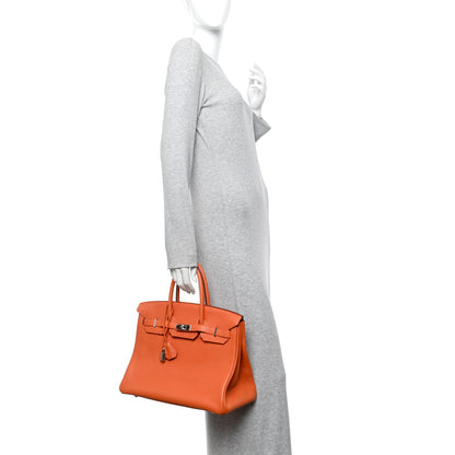 Hermes Togo Birkin 35 Mangue 2 of 10