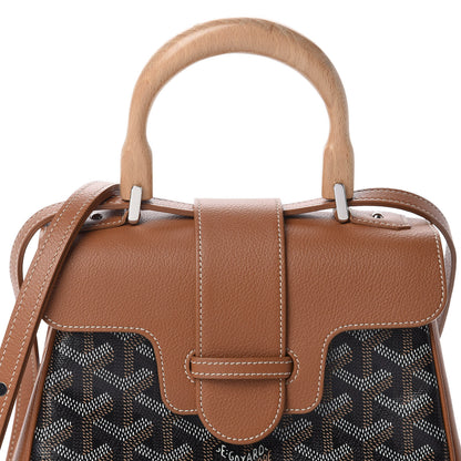 Goyard Goyardine Mini Saigon Black Gold 9 of 10