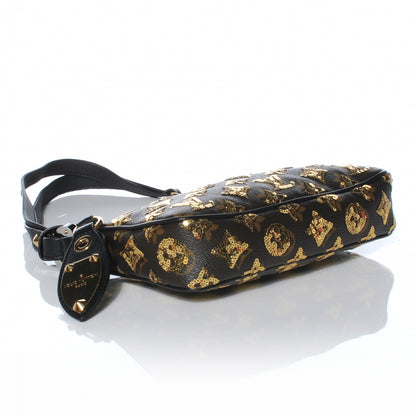 Louis Vuitton Monogram Sequins Eclipse Pochette Gold 4 of 7