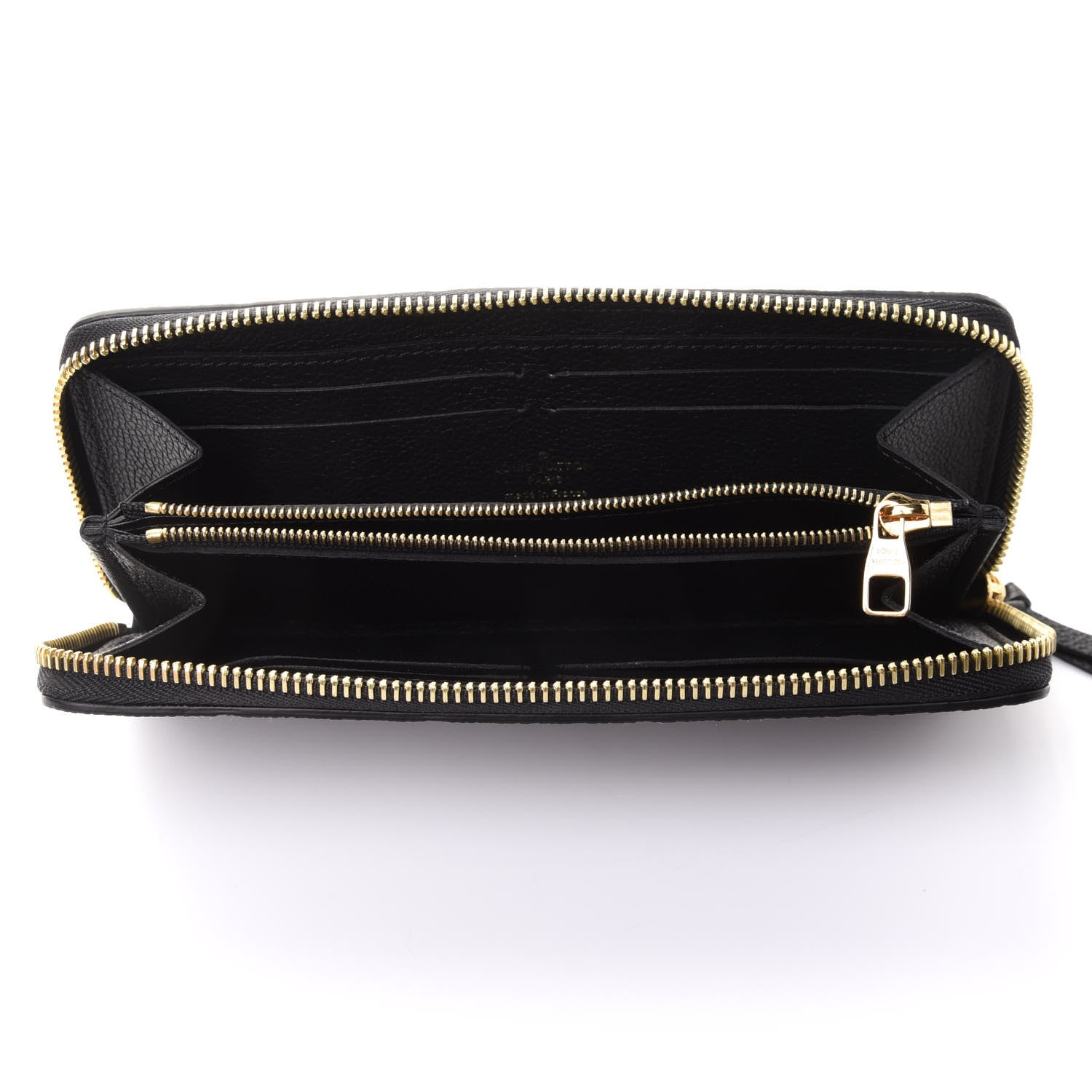 Louis Vuitton Empreinte Clemence Wallet Black 5 of 7