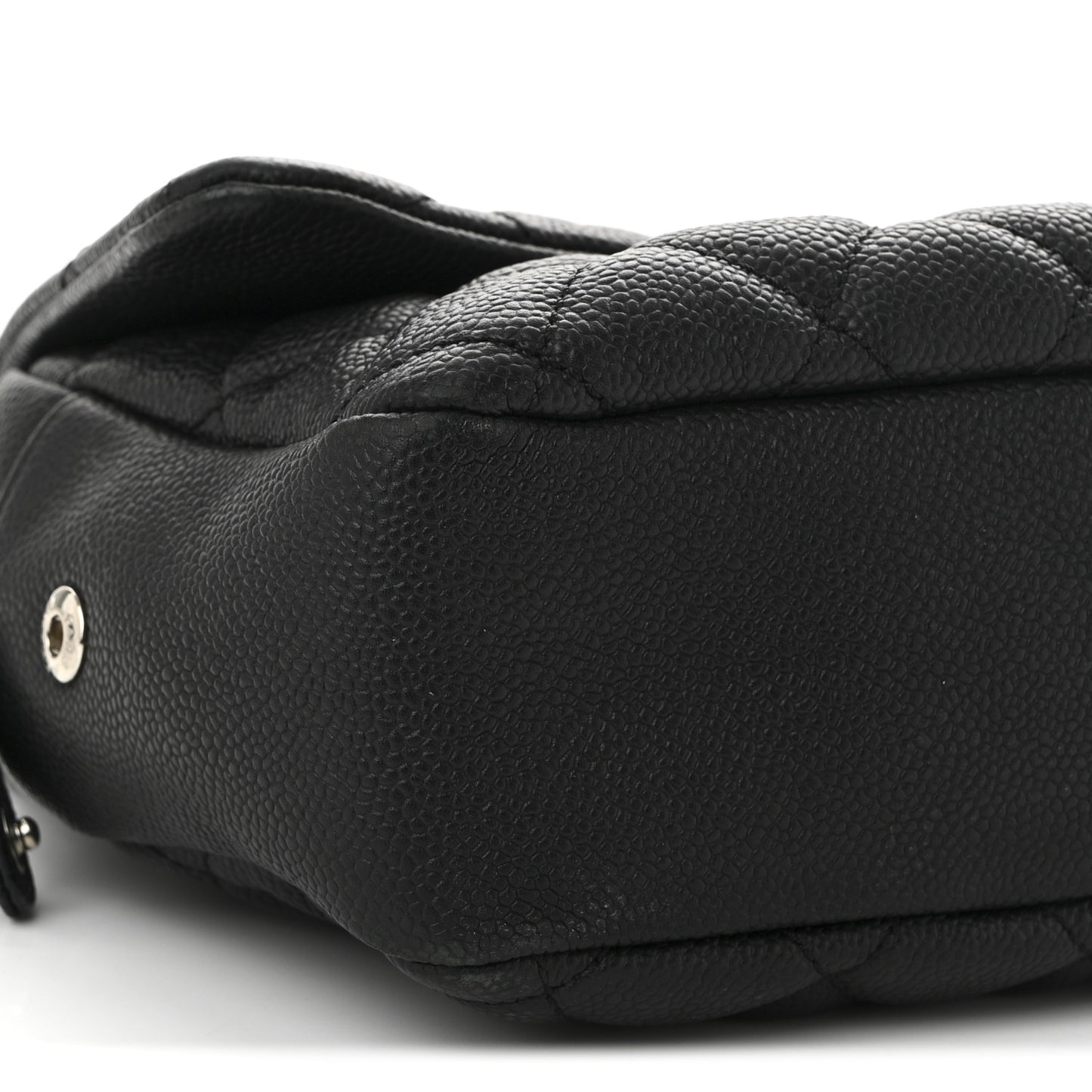 Caviar Quilted Jumbo Easy Flap Black