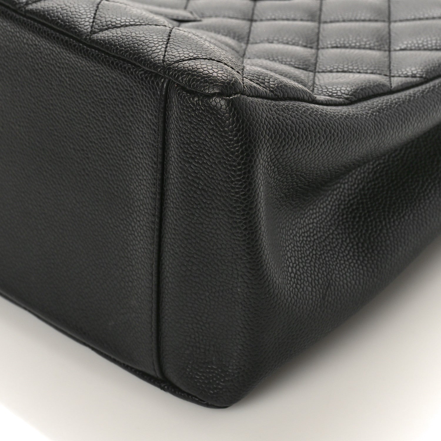 Chanel Caviar Quilted Grand Shopping Tote GST Black 9 of 13