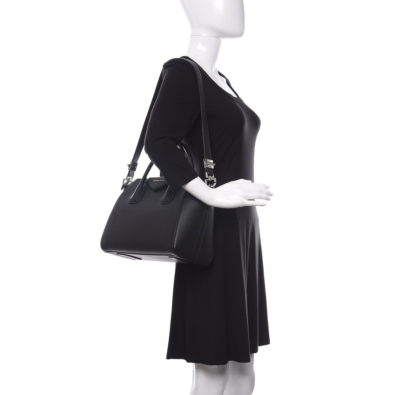 Givenchy Sugar Goatskin Small Antigona Black 2 of 11
