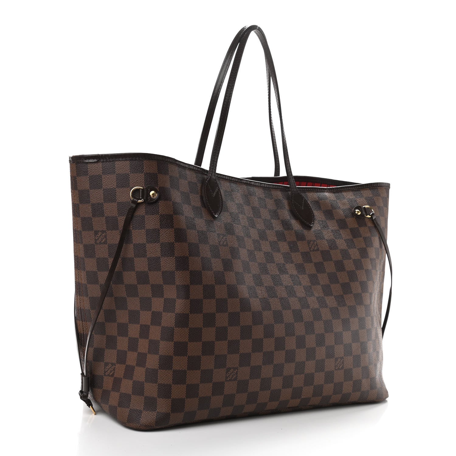 Louis Vuitton Damier Ebene Neverfull GM 3 of 15