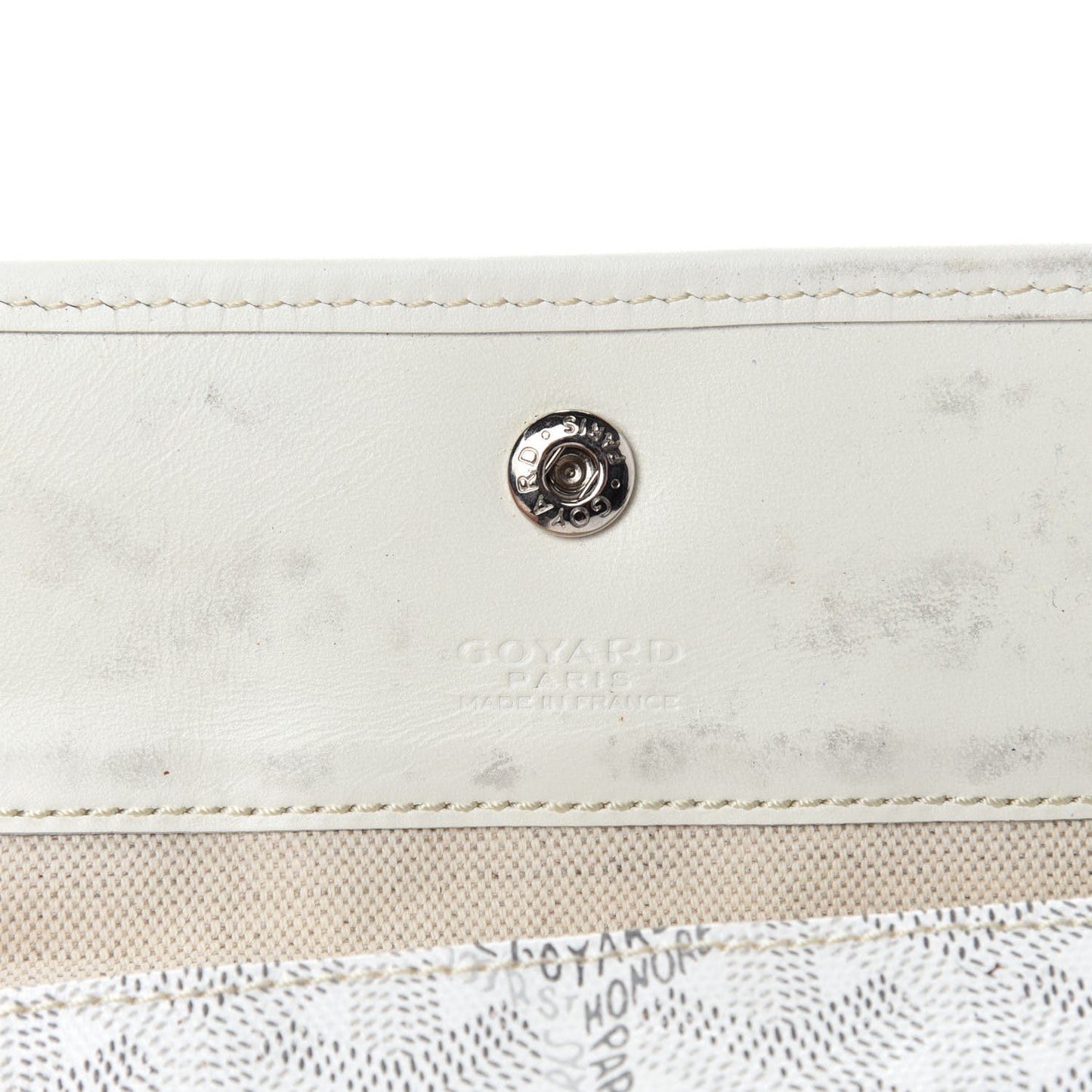Goyardine Saint Louis GM White