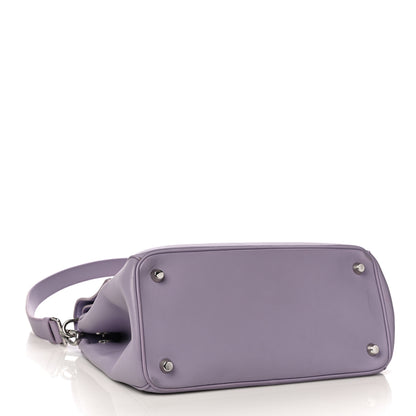 Christian Dior Smooth Calfskin Bi-Color Small Be Dior Flap Lilac Purple 4 of 9