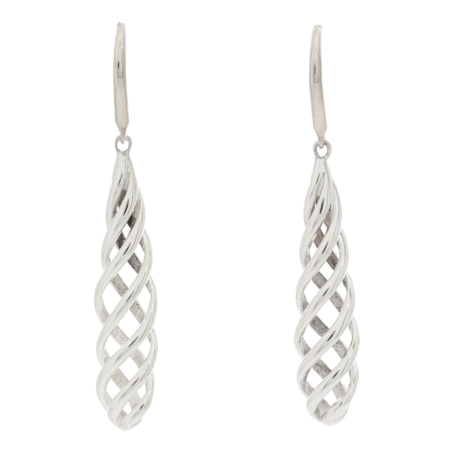 Tiffany Sterling Silver Paloma Picasso Venezia Luce Earrings 1 of 4