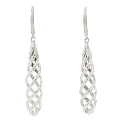 Tiffany Sterling Silver Paloma Picasso Venezia Luce Earrings 1 of 4