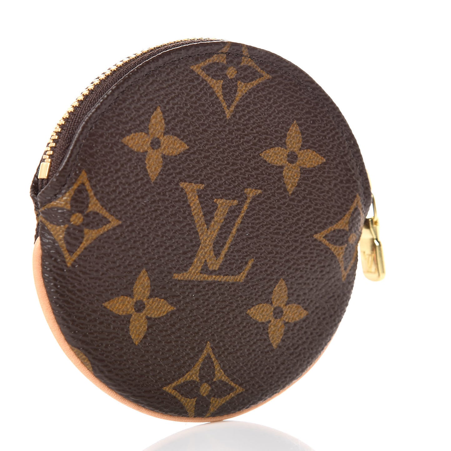 Monogram Round Coin Purse
