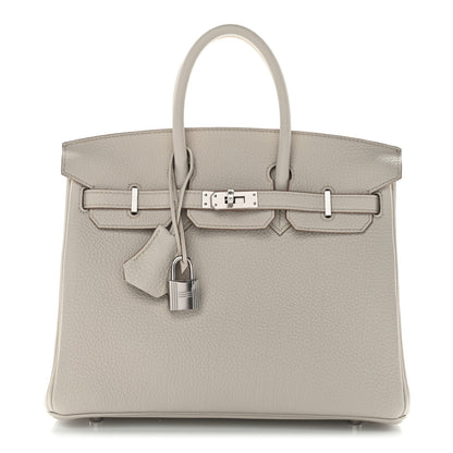 Hermes Togo Birkin 25 Beton 1 of 11