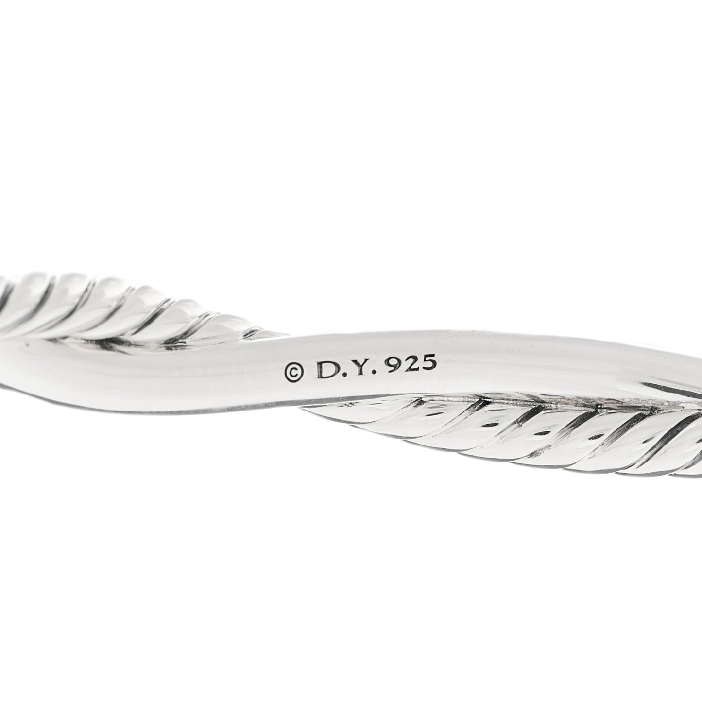 Sterling Silver Diamond Infinity Bracelet