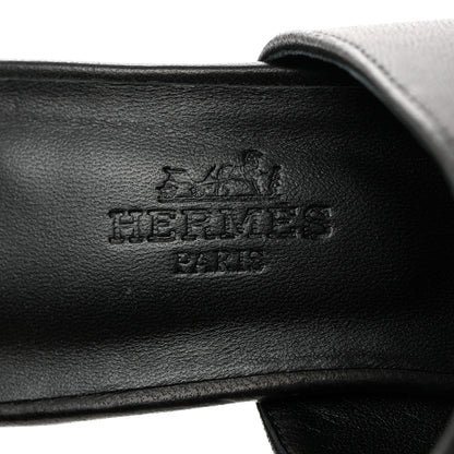 Hermes Nappa Iconique 60 Sandals 35 Black 6 of 9