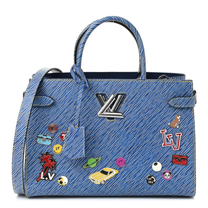 Louis Vuitton Epi Pins Twist Tote Denim Light 1 of 11