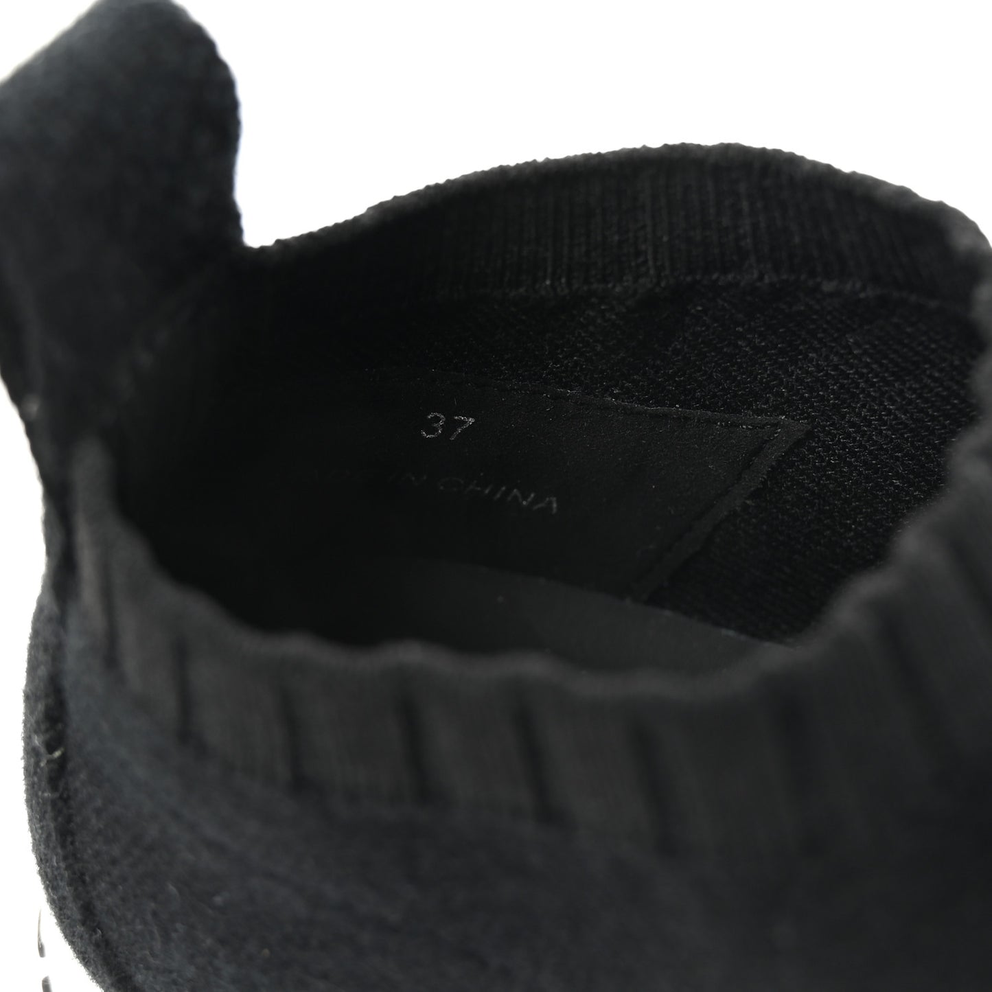 Knit Crystal Cheri Oakland Sneaker 37 Black