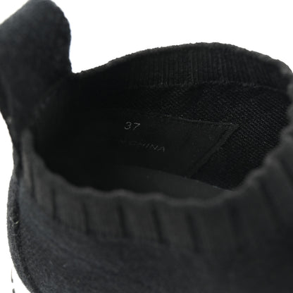 Jimmy Choo Knit Crystal Cheri Oakland Sneaker 37 Black 9 of 10