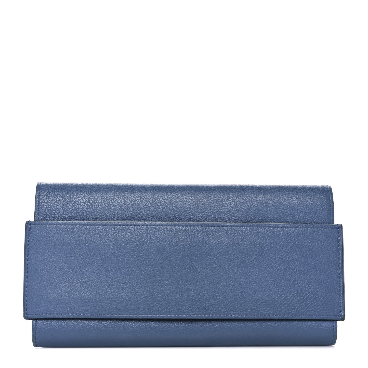 Hermes Epsom Passant Long Wallet Orange Cobalt 1 of 9