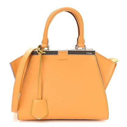 Fendi Vitello Dolce Mini 3jours Tote Miel 1 of 10