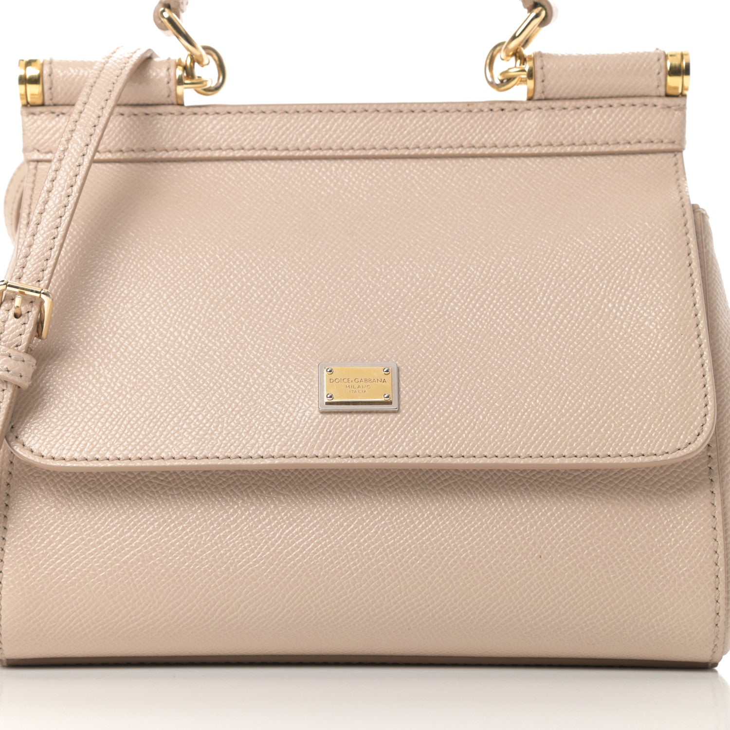Dolce & Gabbana Dauphine Small Miss Sicily Satchel Rosa Carne 7 of 11