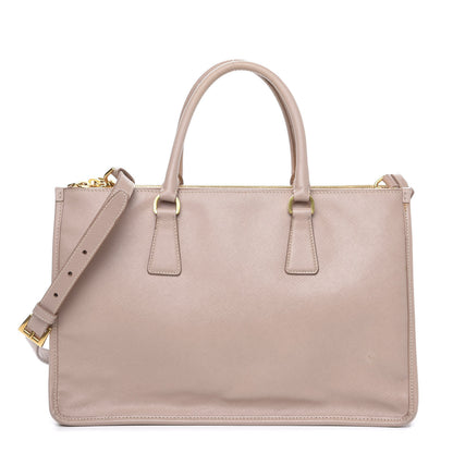Prada Saffiano Frame Top Handle Bag Cammeo 1 of 13