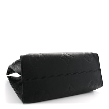 Louis Vuitton Empreinte Monogram Giant Onthego GM Black 4 of 12