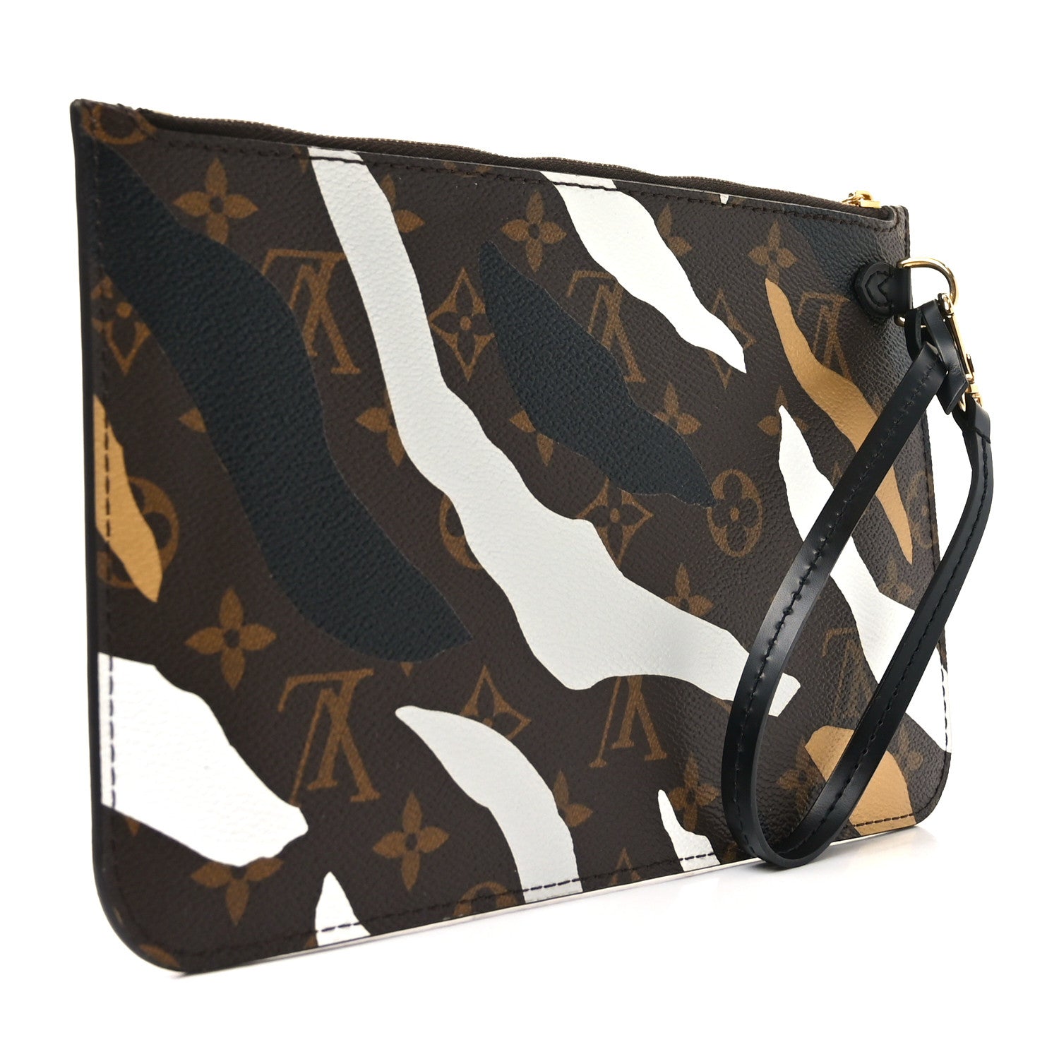 Louis Vuitton X LOL Monogram Neverfull MM GM Pochette Gold Silver 3 of 6