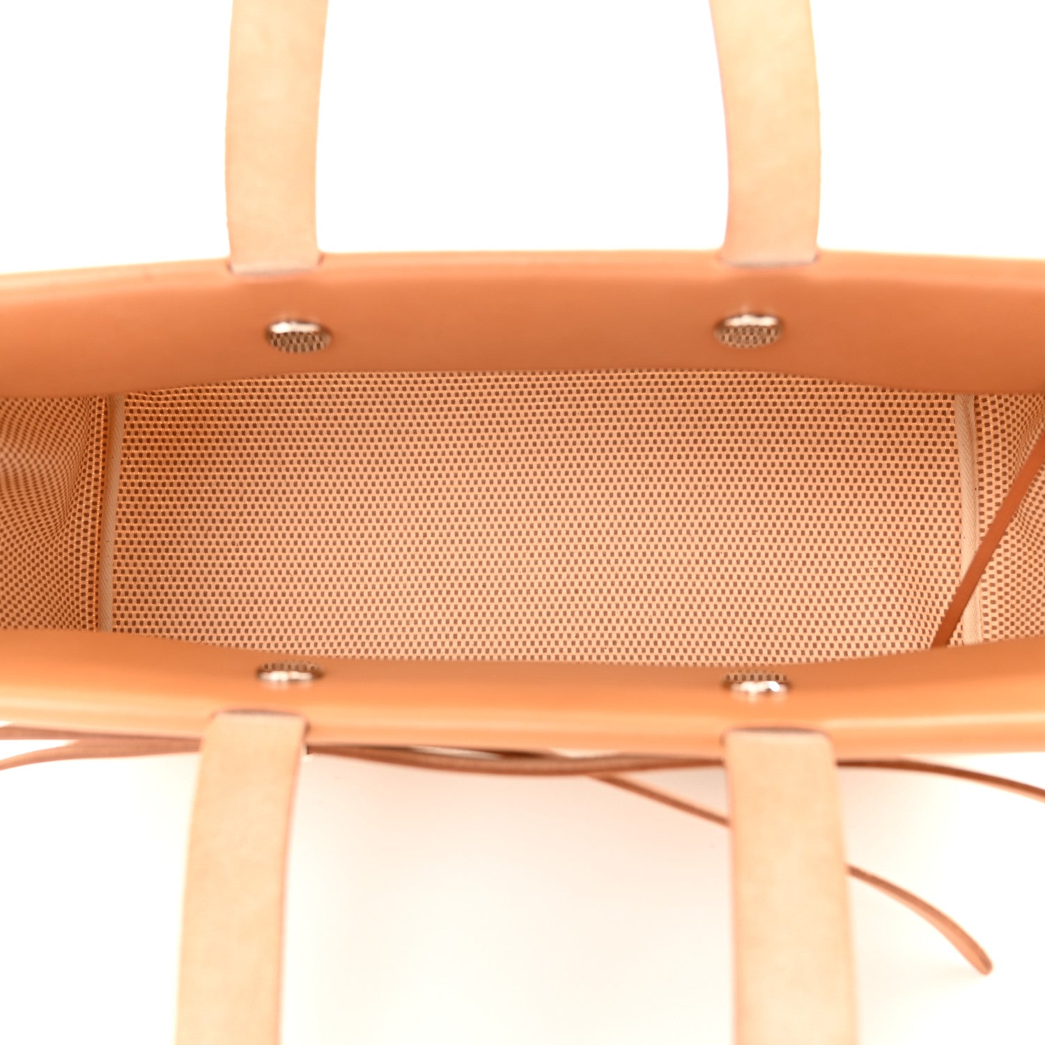 Hermes Toile Vache Hunter Herbag Cabas MM Natural 6 of 13