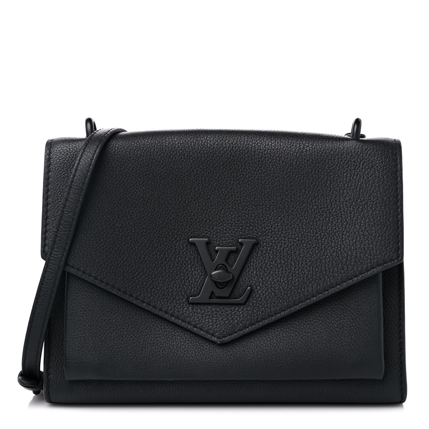 Louis Vuitton Soft Calfskin My Lockme Chain Bag BB Black 1 of 10
