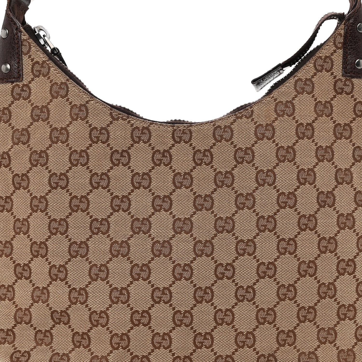 Gucci Monogram Shoulder Bag Dark Brown 7 of 12