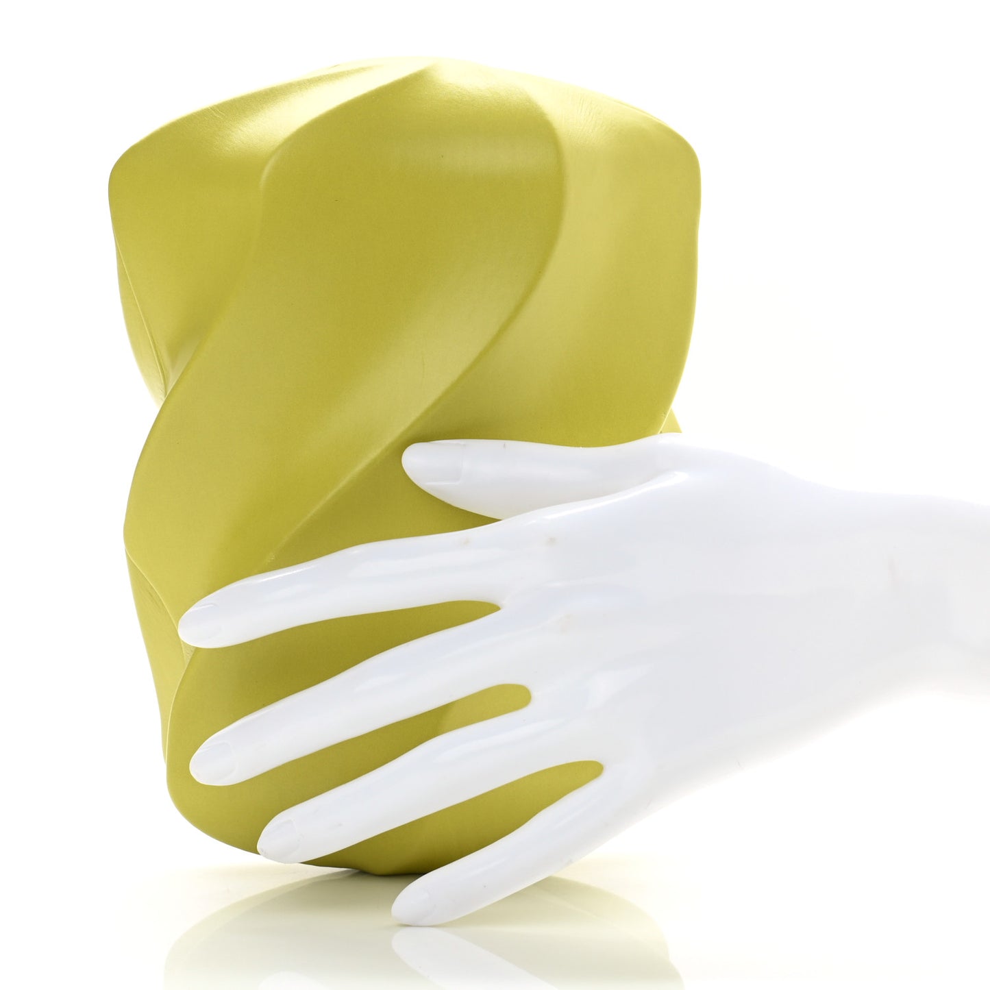 Calfskin The Whirl Bag Yellow