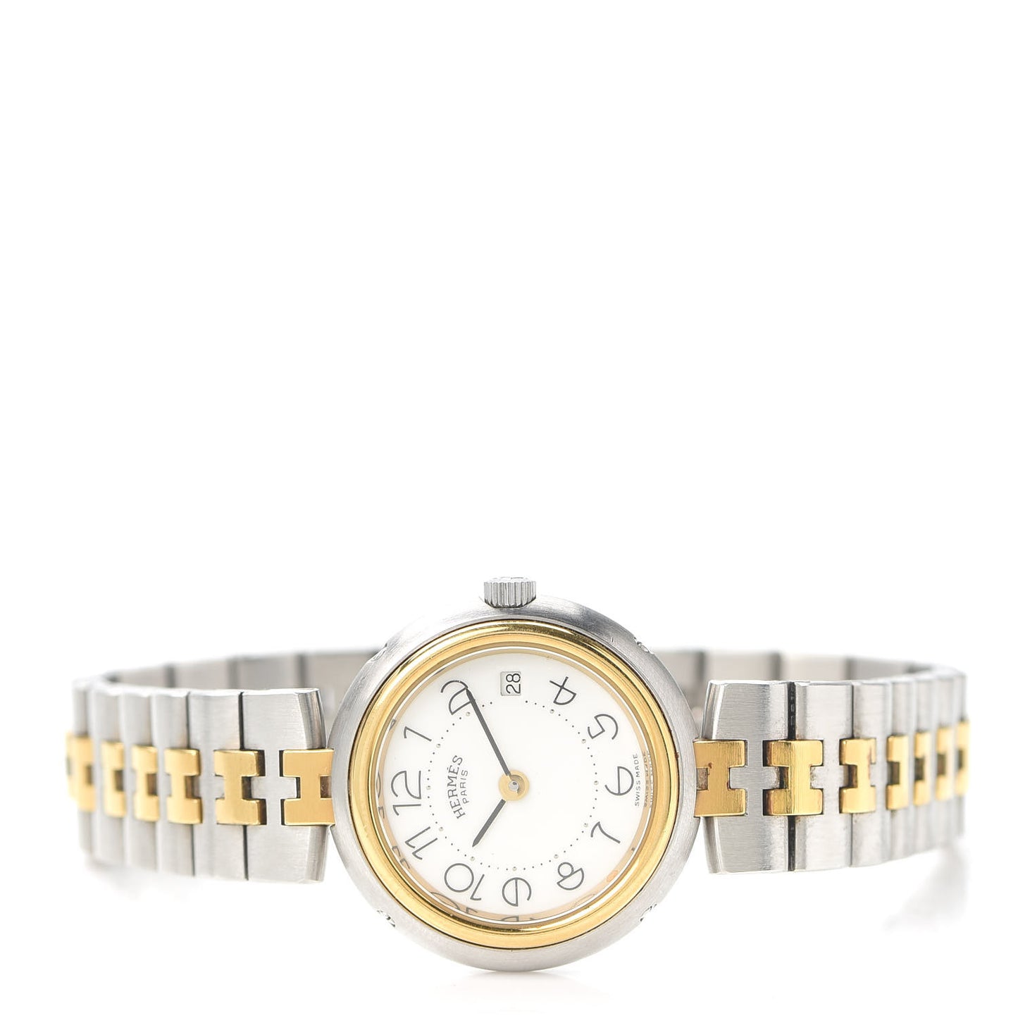 Stainless Steel 25mm Profile Quartz Watch Gold